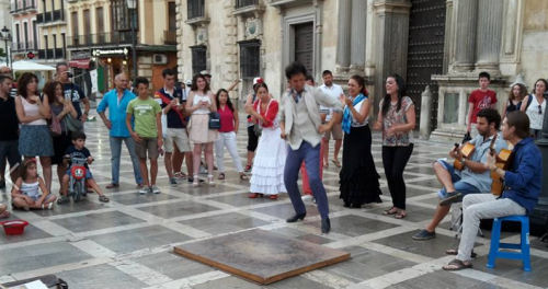 Street Performances in Granada